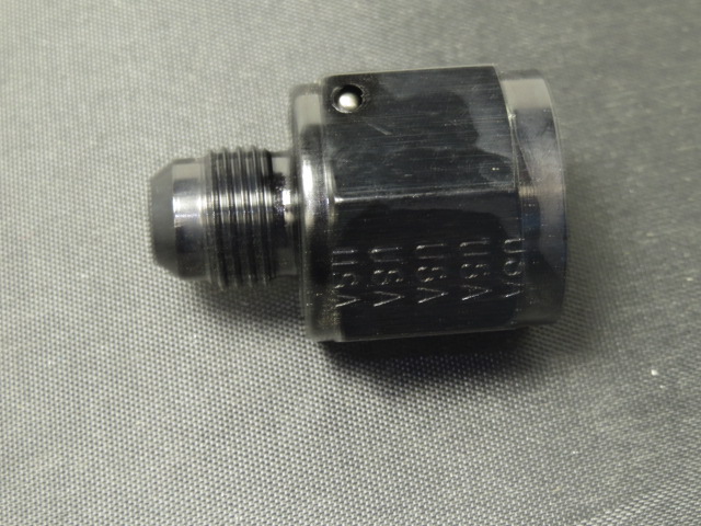 (image for) FLARE SEAL REDUCER, -10 FEMALE TO -6 MALE BLACK - Click Image to Close